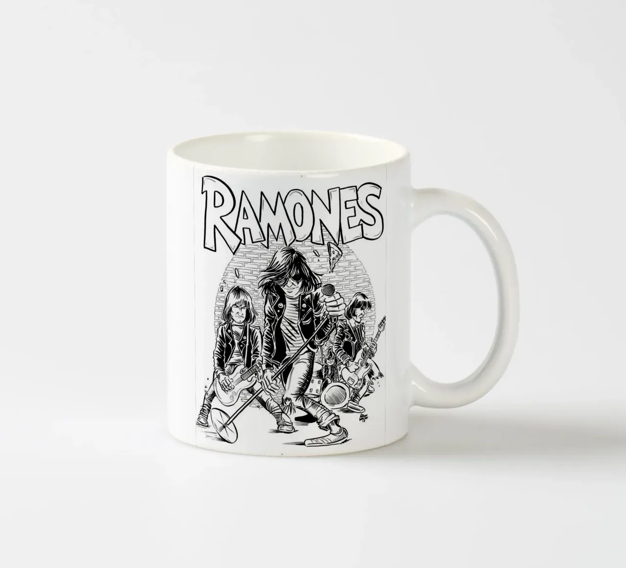 i ramones tazza in ceramica da vanhesling