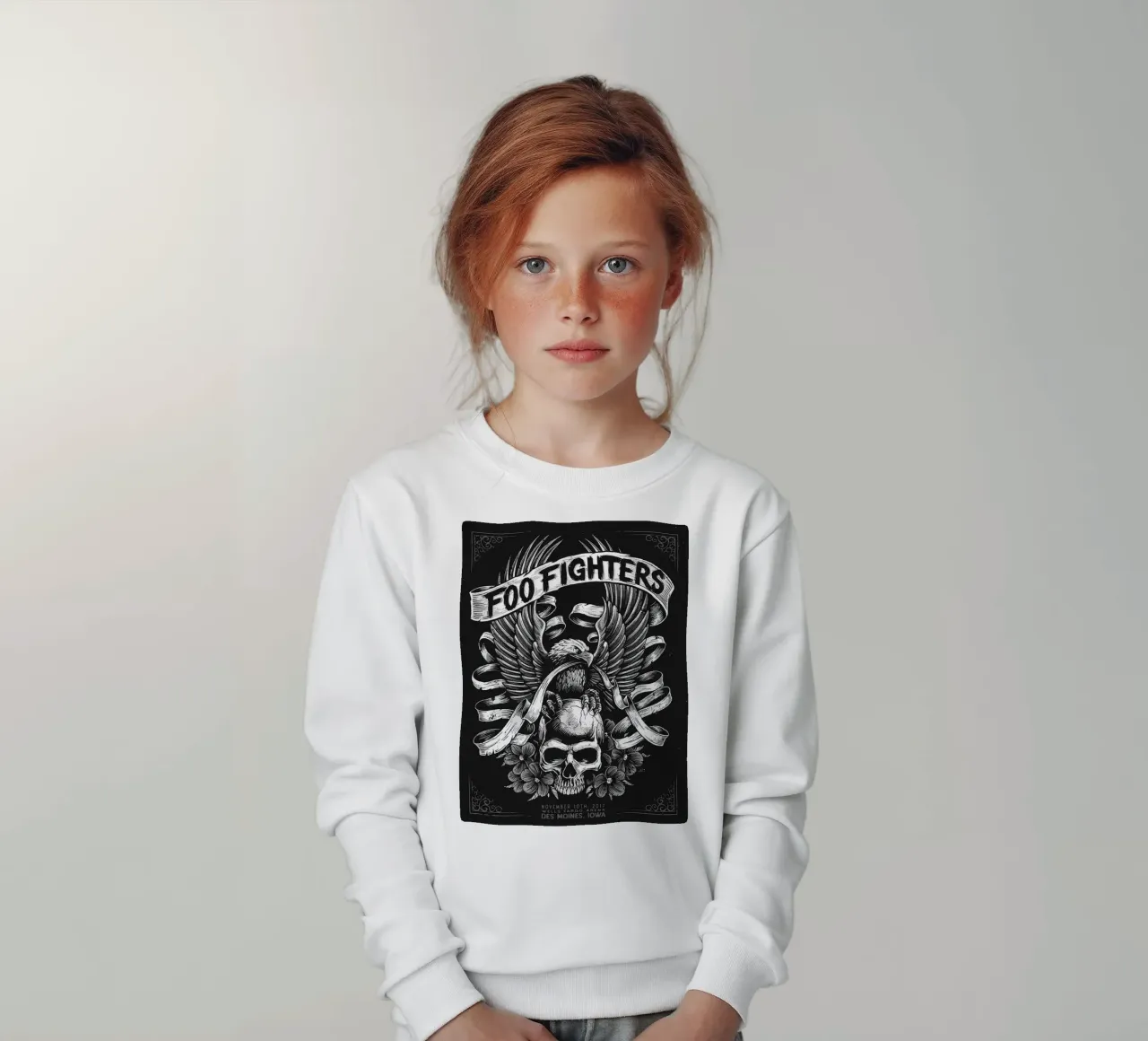 I Foo Fighters felpa bambino da vanhesling