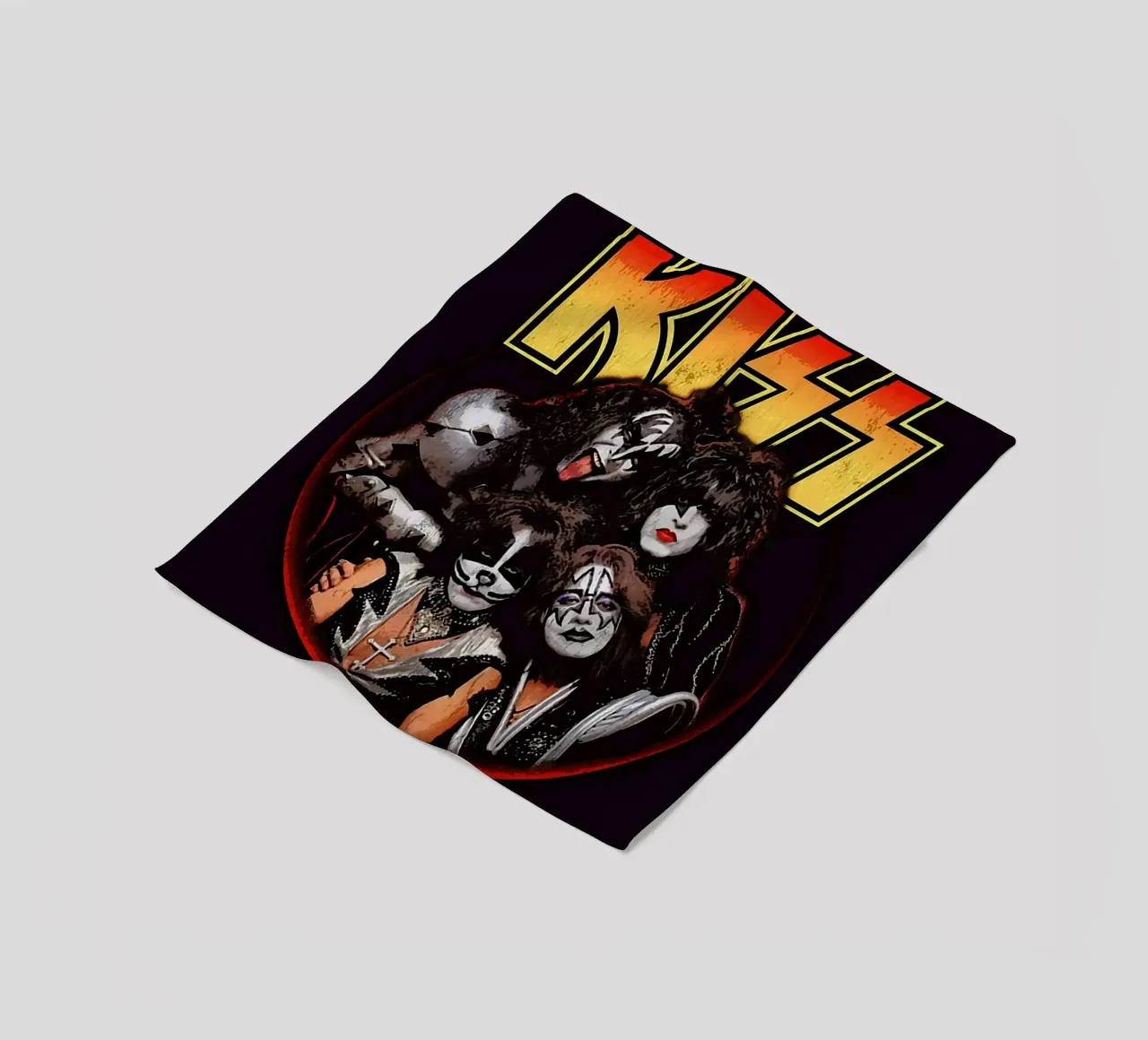 kiss fleece blanket by vanhesling