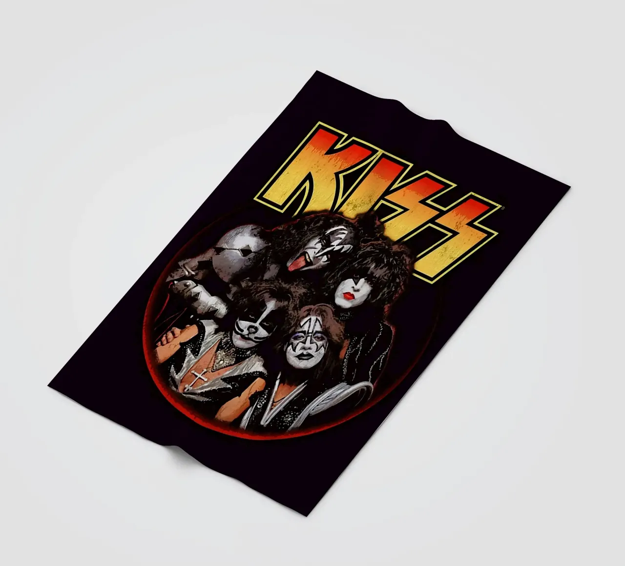 kiss fleece blanket by vanhesling