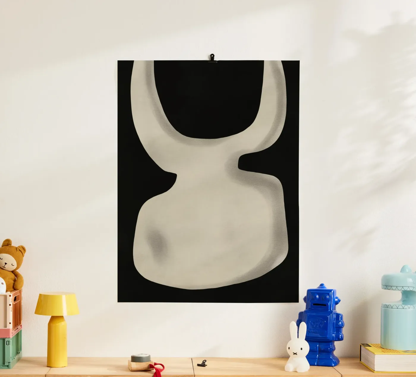 Negative space 08 poster by Little Dean