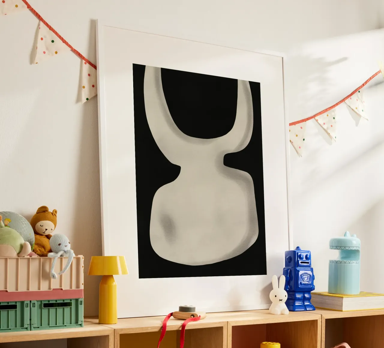 Negative space 08 poster by Little Dean