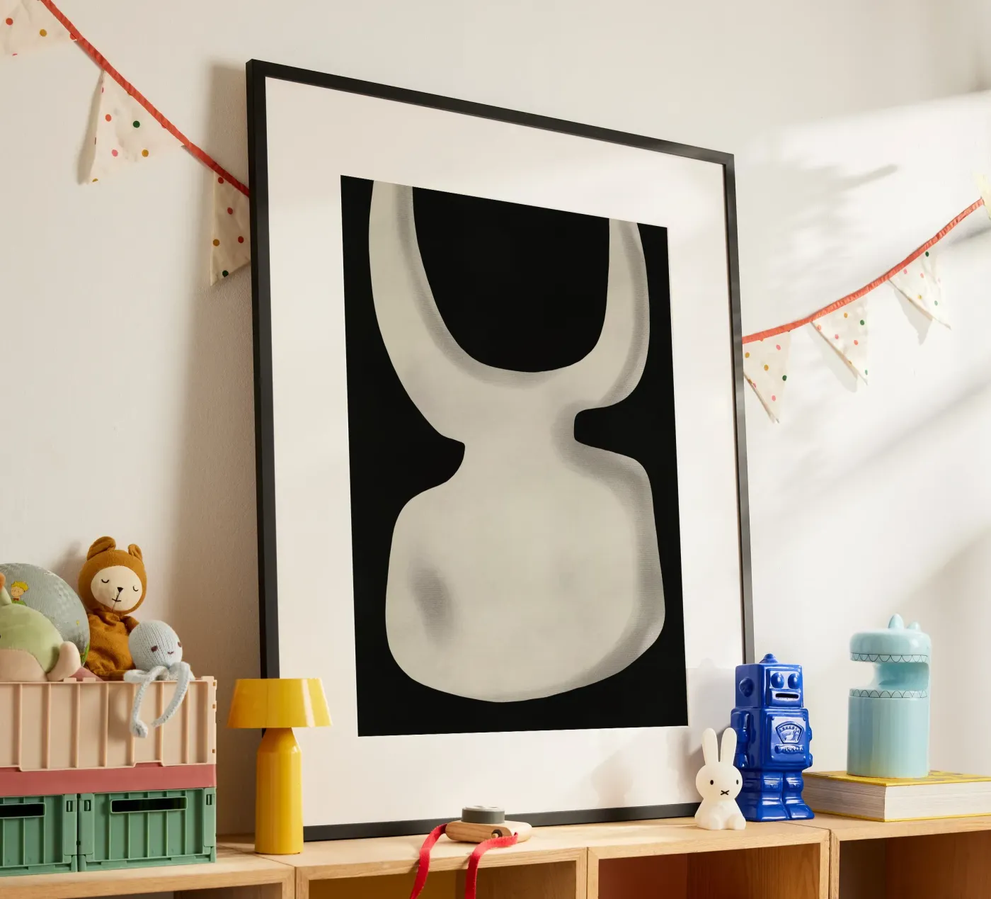 Negative space 08 poster by Little Dean