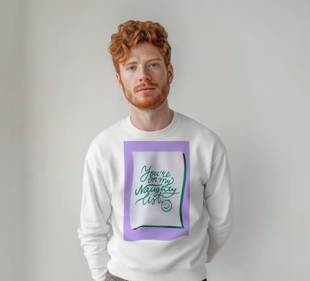 Naughty List Sweatshirt von Studio One