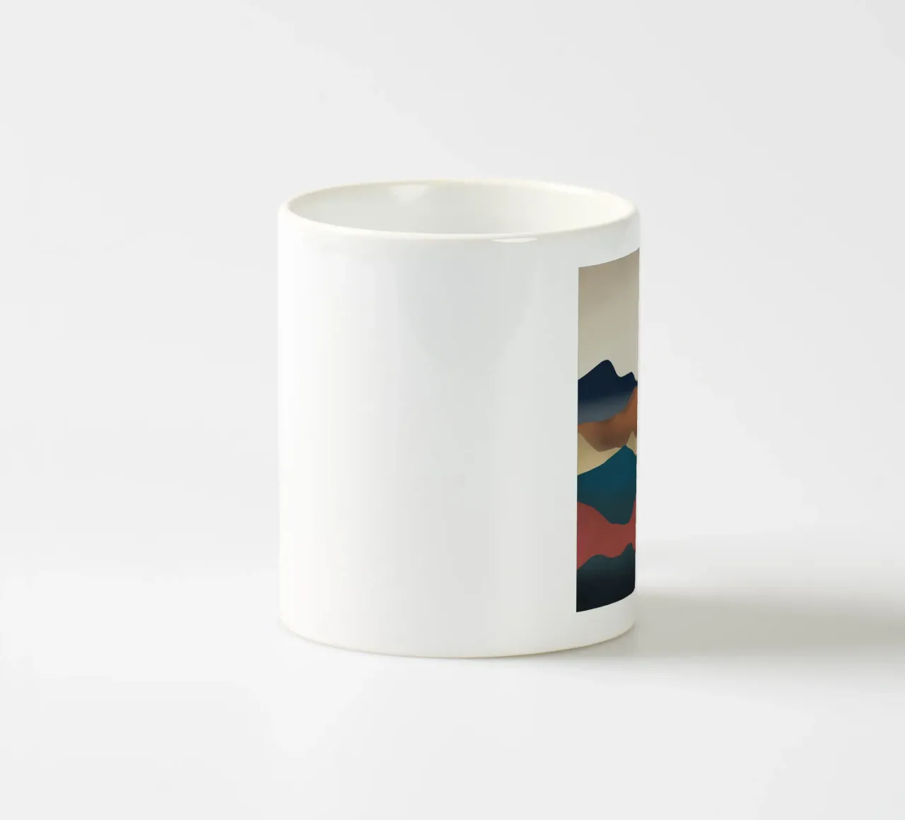 Terreno rosso tazza in ceramica da Little Dean