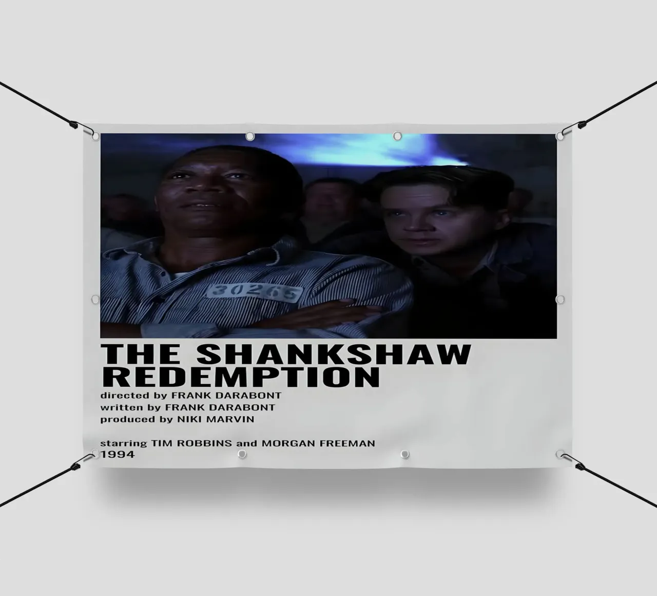 THE SHANKSHAW REDEMPTION telo in pvc da MVFminimalist