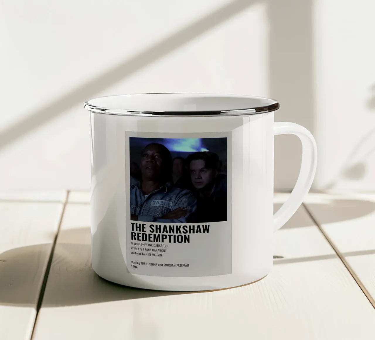 THE SHANKSHAW REDEMPTION tazza in smalto da MVFminimalist