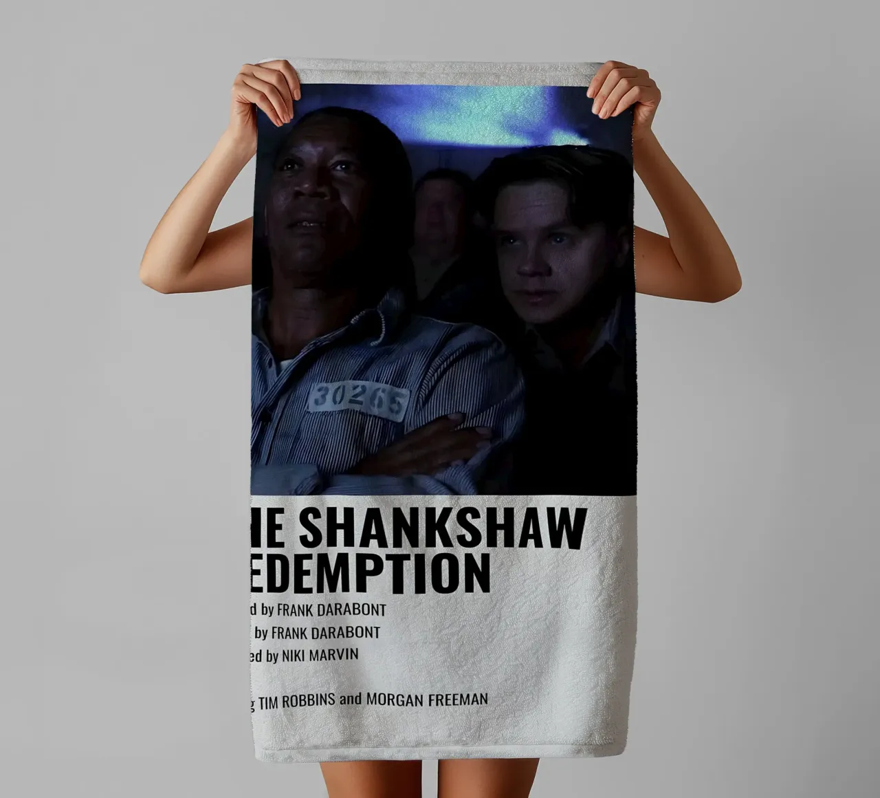 THE SHANKSHAW REDEMPTION asciugamano da bagno da MVFminimalist