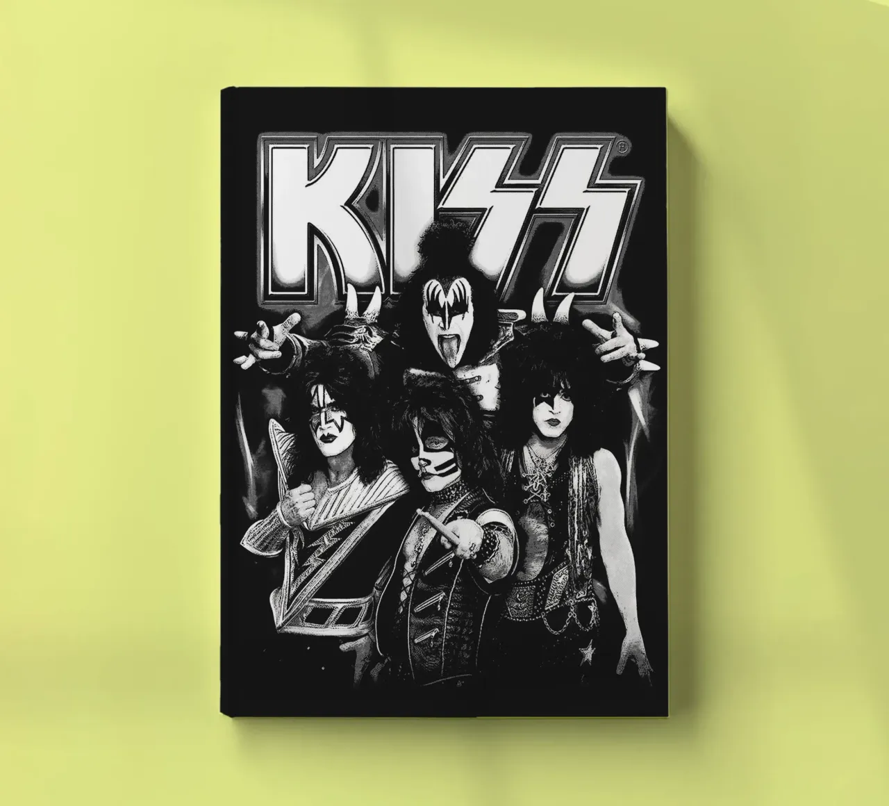 kiss notebook by vanhesling
