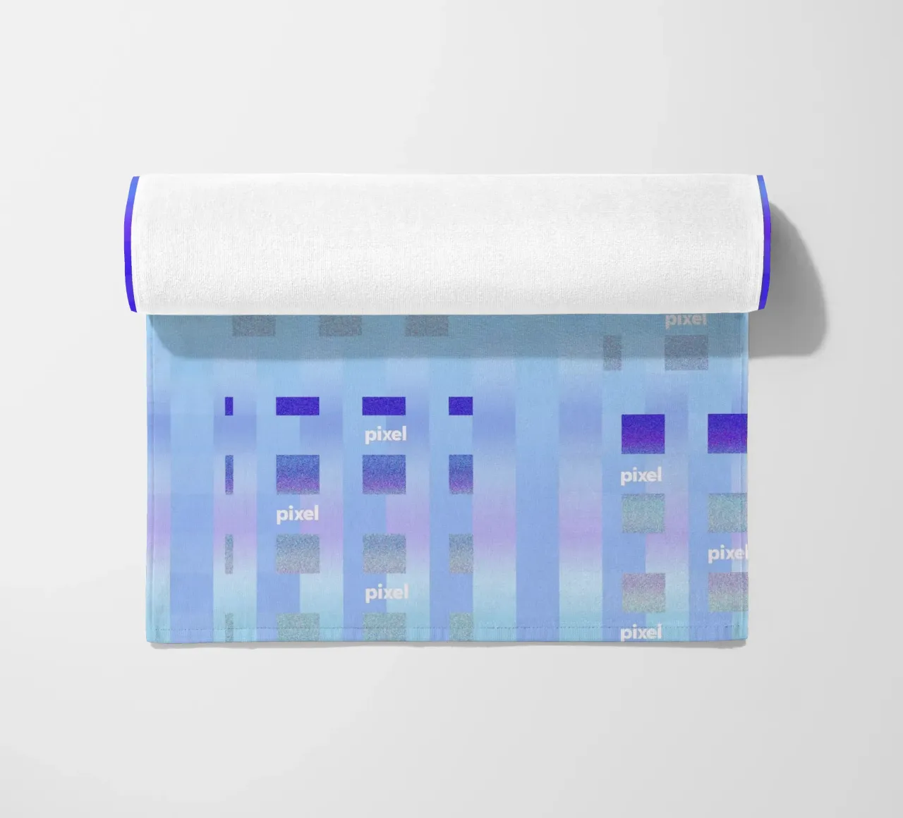Caduta di pixel in un flusso degradato telo mare da Sarah Mauriaucourt