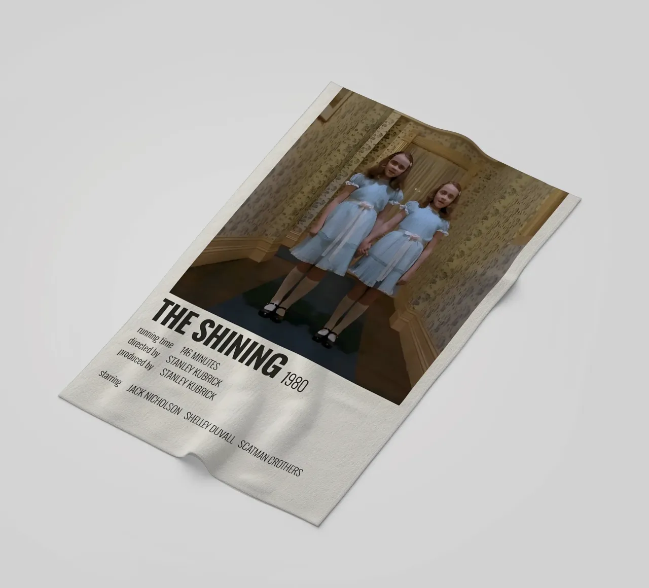 THE SHINING 1980 telo mare da MVFminimalist