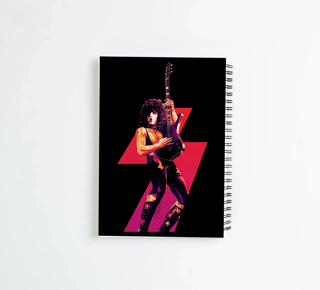 kiss spiral notebook by vanhesling