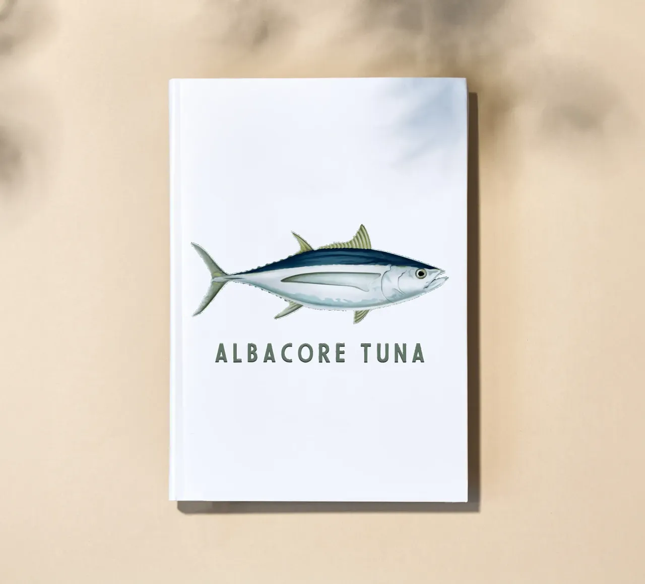 Albacore Tuna Saltwater Fish notebook by singpentinksale