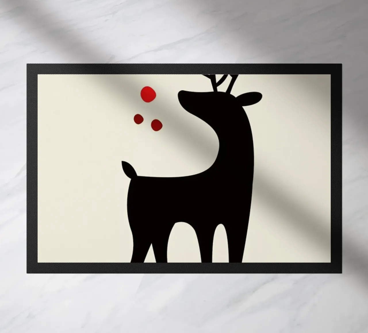 Rudolph Searching For His Nose zerbino da Kubistika