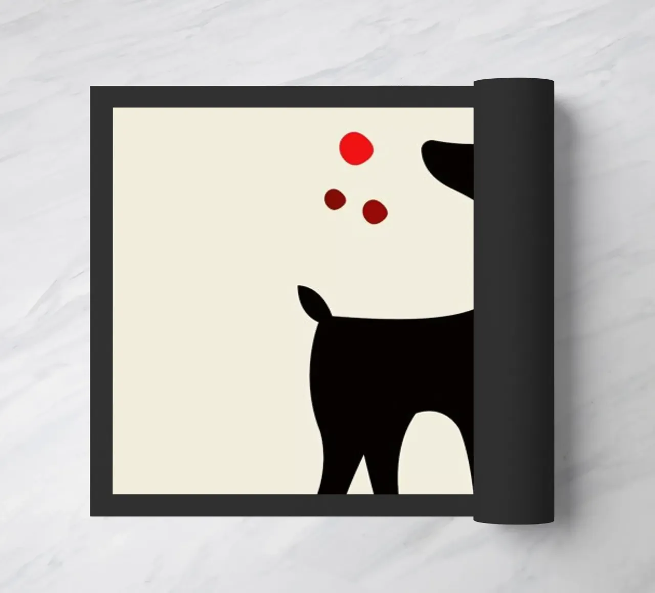 Rudolph Searching For His Nose zerbino da Kubistika