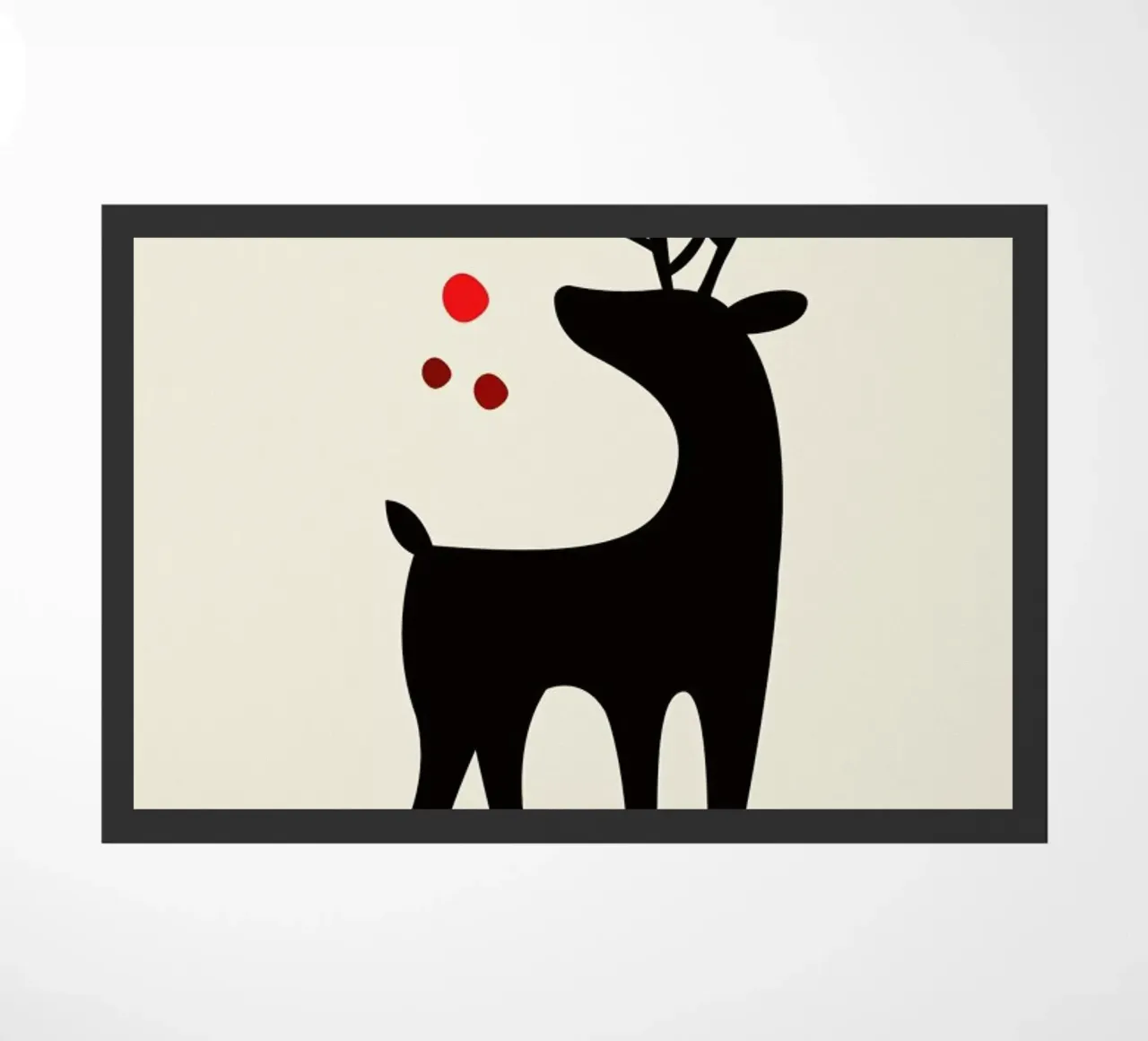 Rudolph Searching For His Nose zerbino da Kubistika