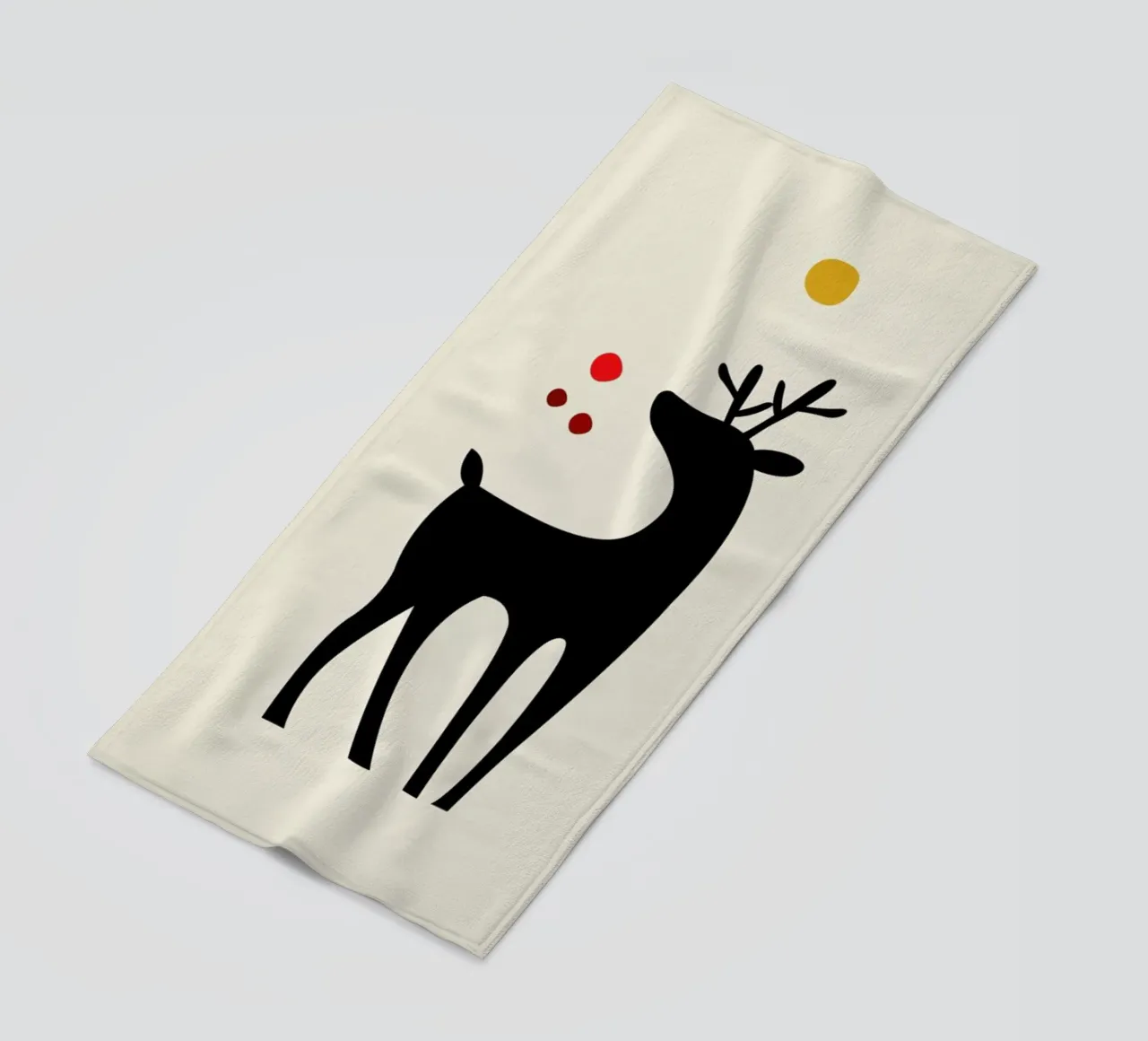 Rudolph Searching For His Nose telo mare da Kubistika