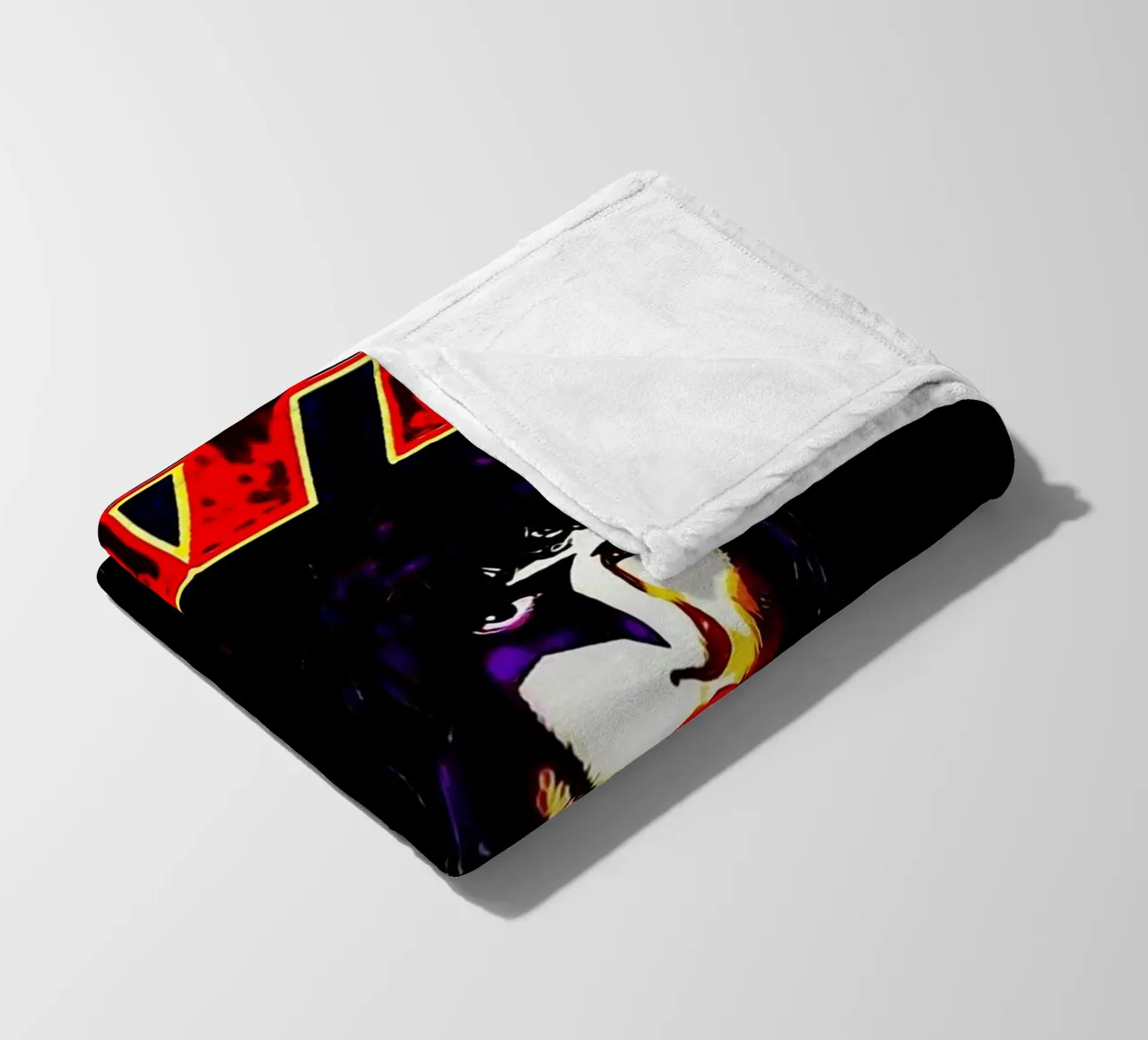 kiss fleece blanket by vanhesling