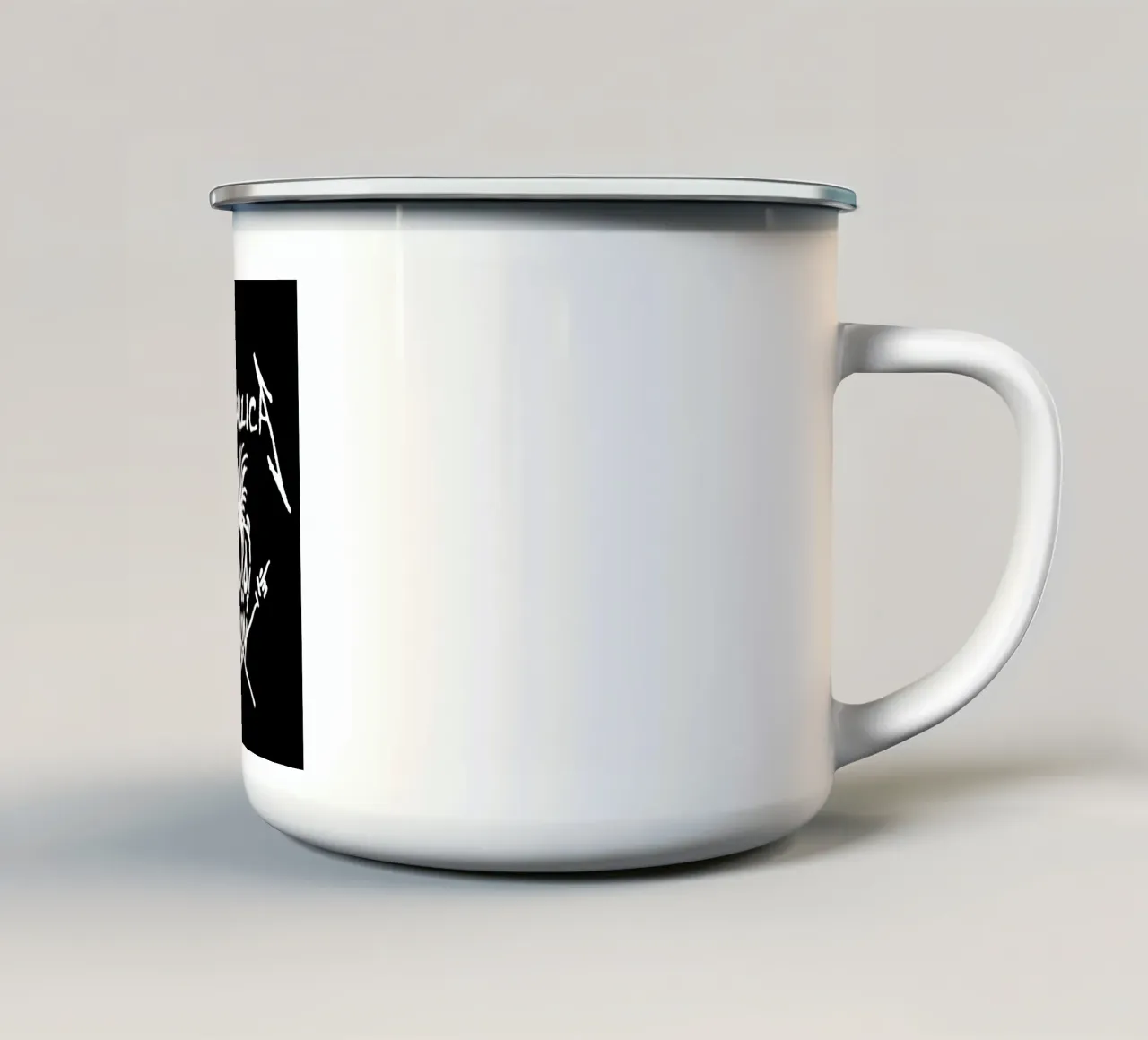 Metallica Art tazza in smalto da music soul
