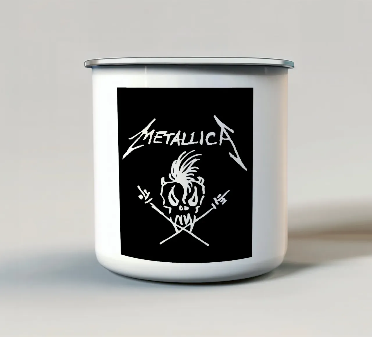 Metallica Art tazza in smalto da music soul