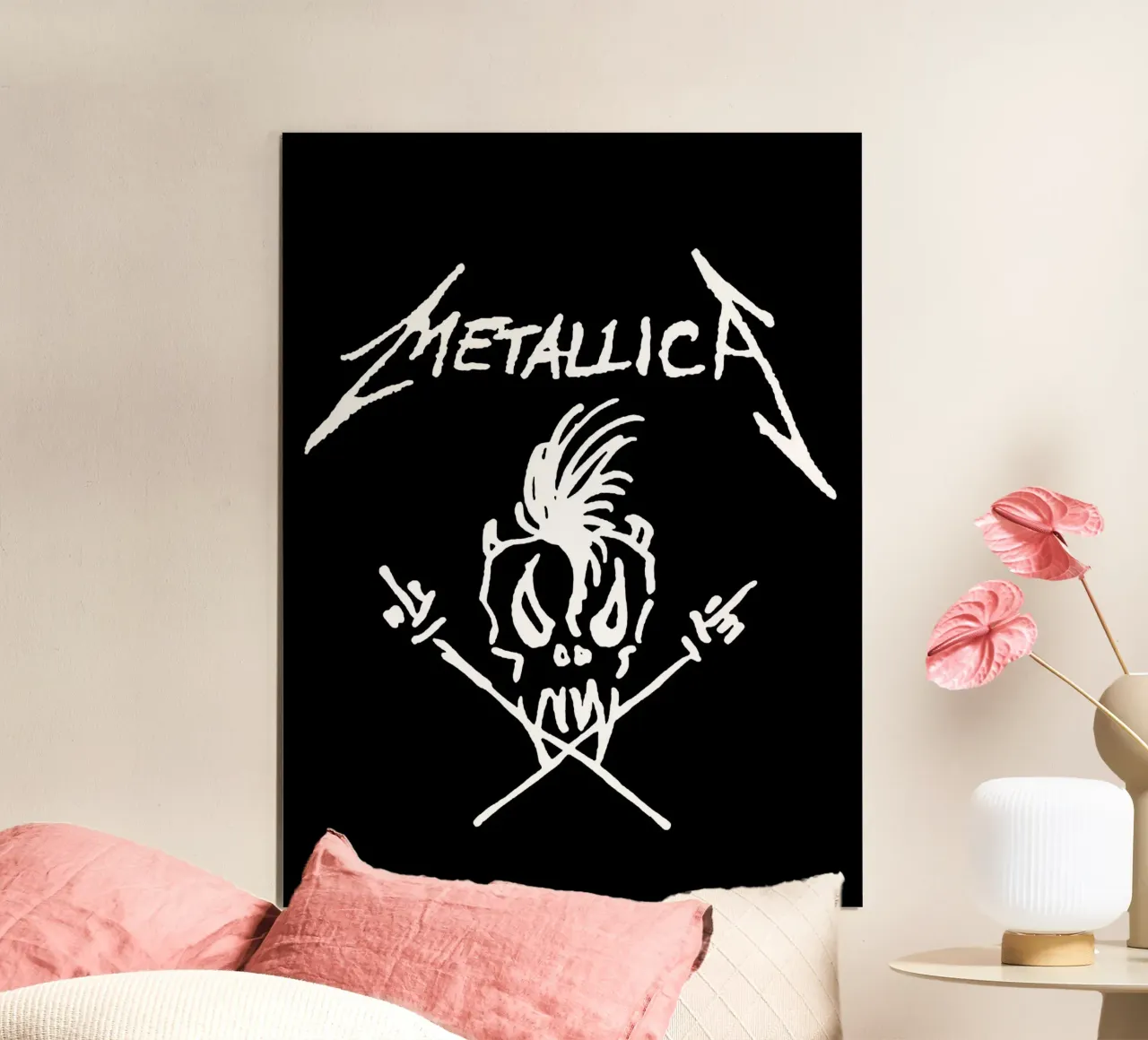 Arte Metallica poster de music soul