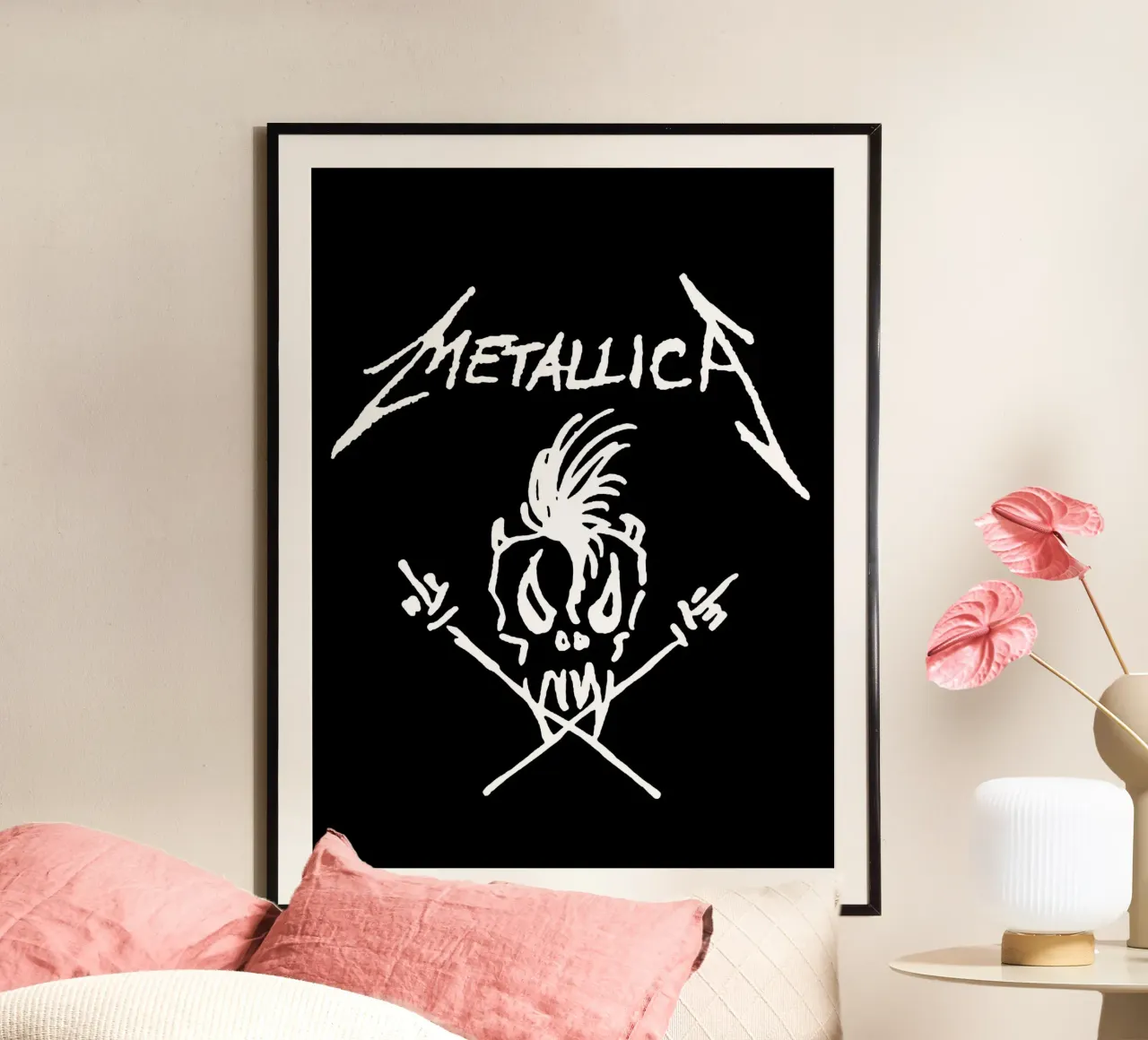 Arte Metallica poster de music soul