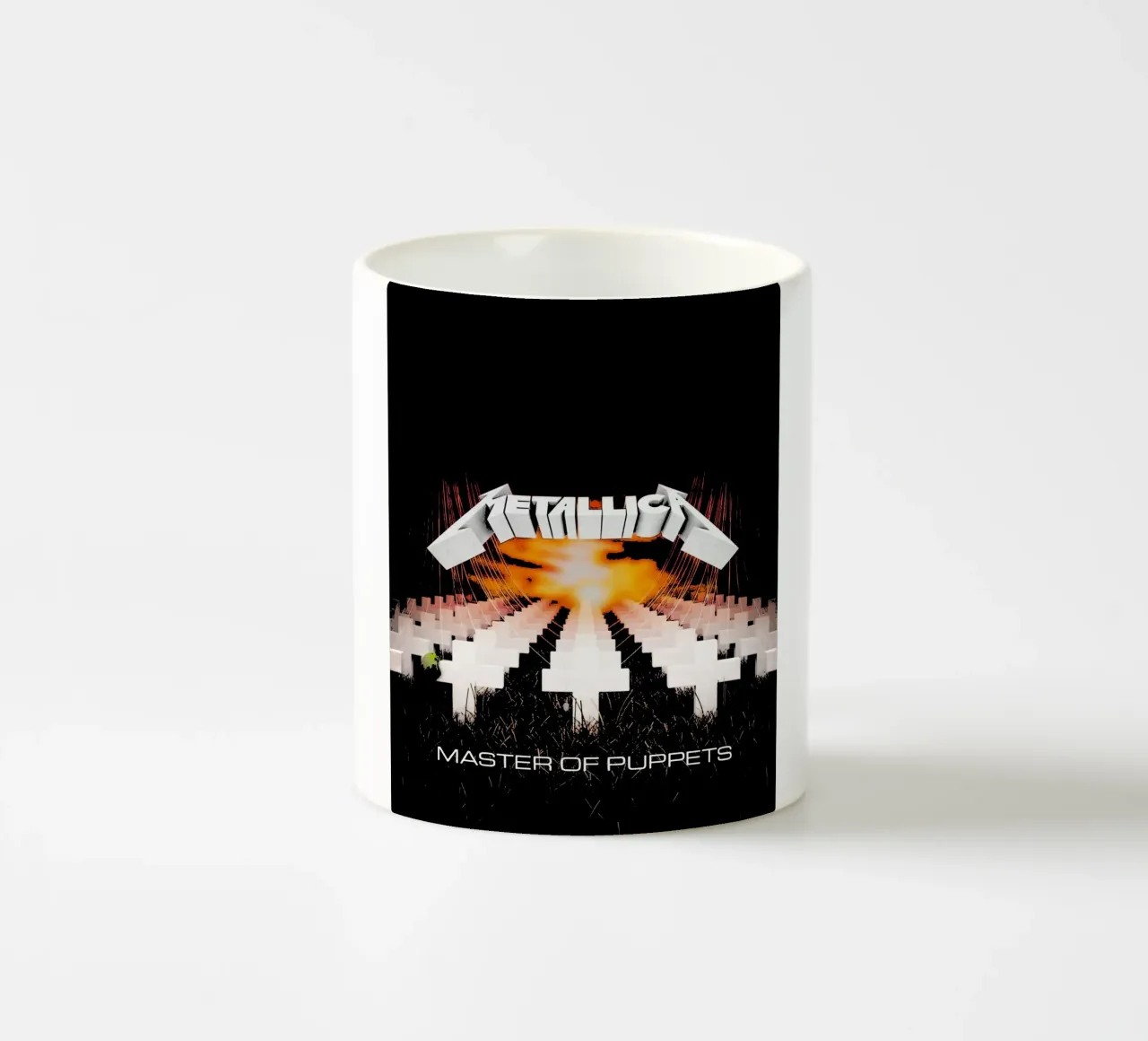 Metallichead - Master Of Puppets Arte tazza in ceramica da music soul