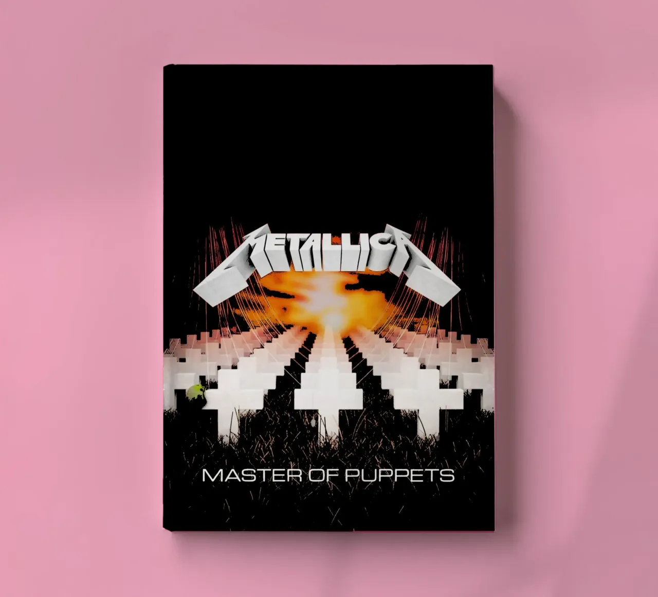 Metallichead - Master Of Puppets Art notebook by music soul