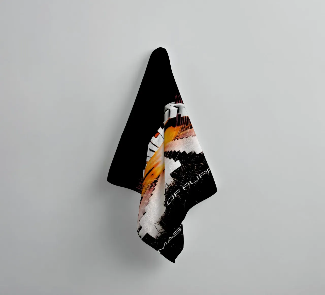 Metallichead - Master Of Puppets Art towel by music soul