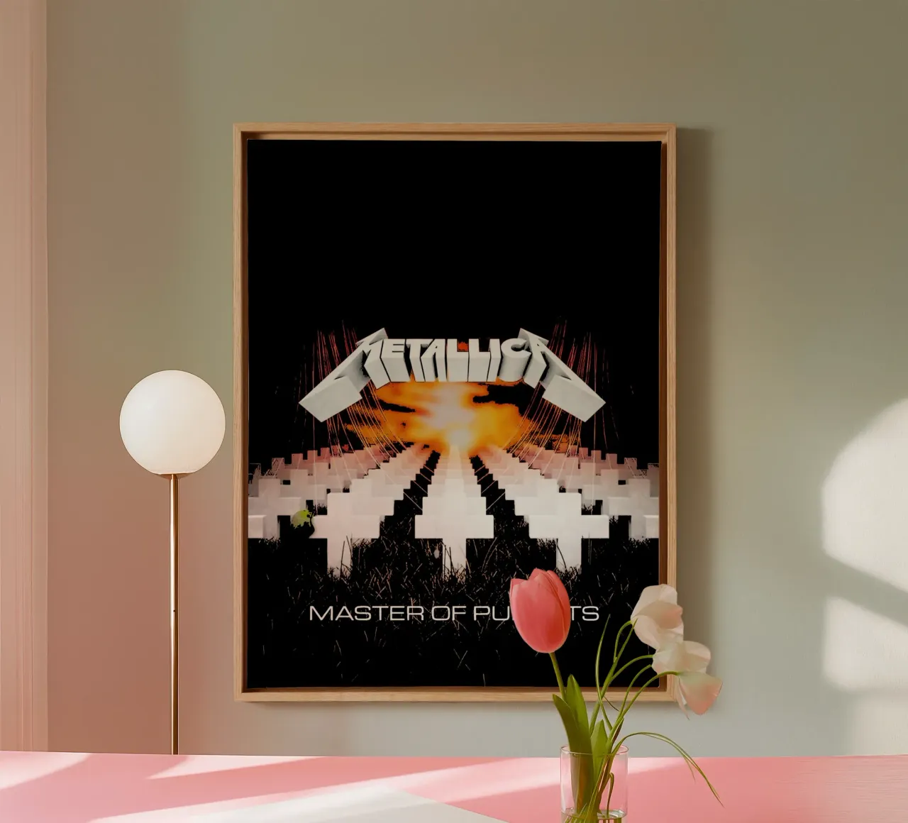 Metallichead - Master Of Puppets Kunst canvas van music soul