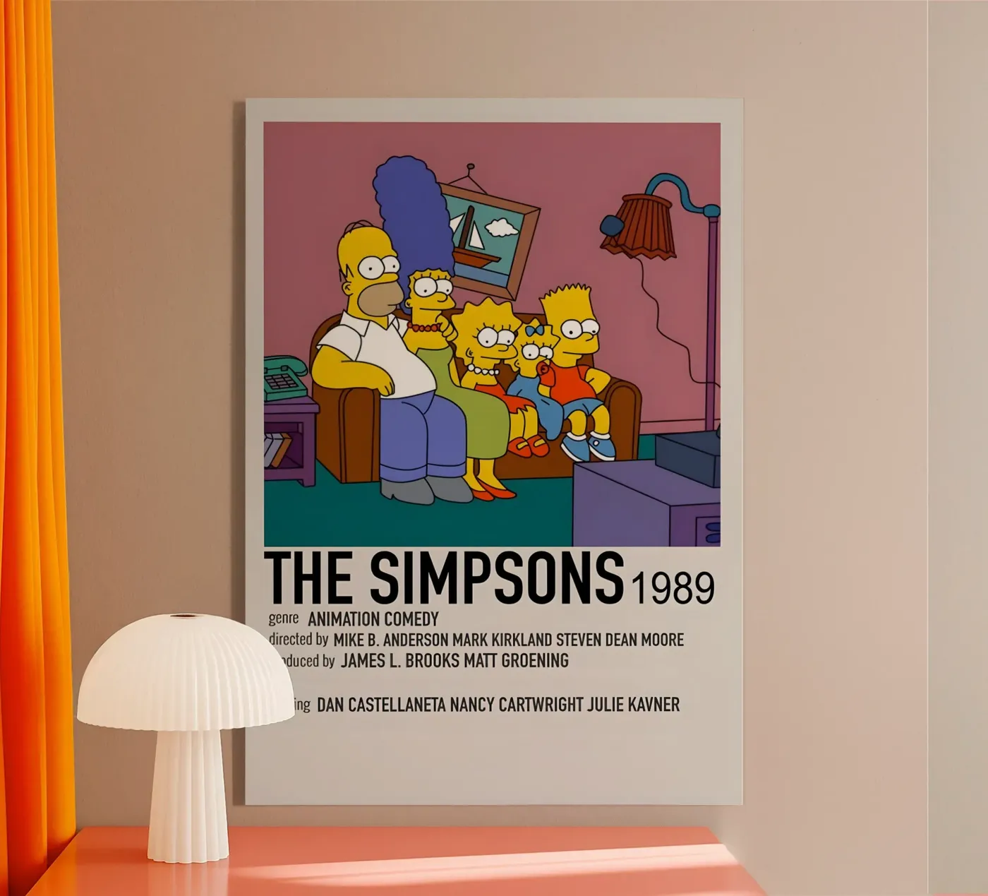 THE SIMPSONS 1989 plexiglass da MVFminimalist
