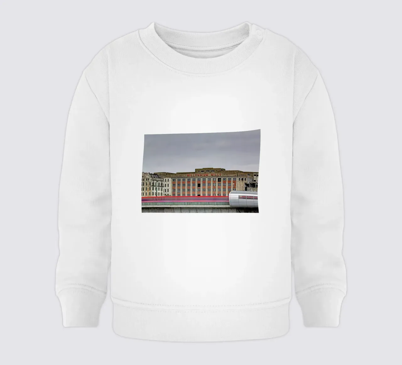 Millenium Mills felpa neonato da Michael Belhadi