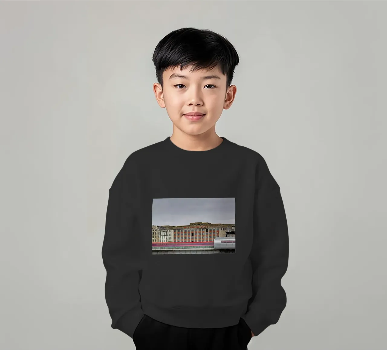 Millenium Mills felpa bambino da Michael Belhadi