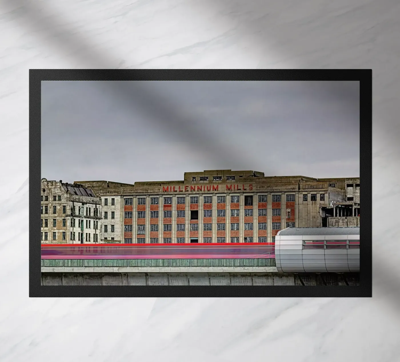 Millenium Mills Fußmatte von Michael Belhadi