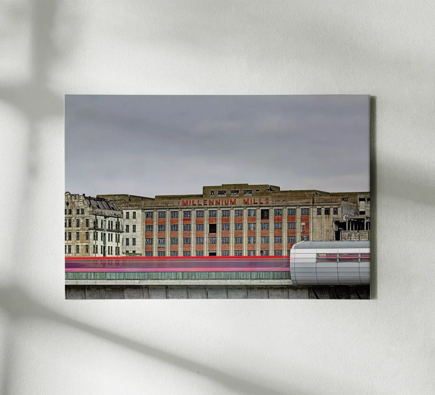 Millenium Mills Leinwand von Michael Belhadi