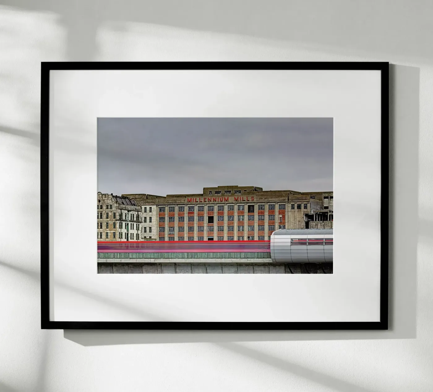 Millenium Mills poster van Michael Belhadi