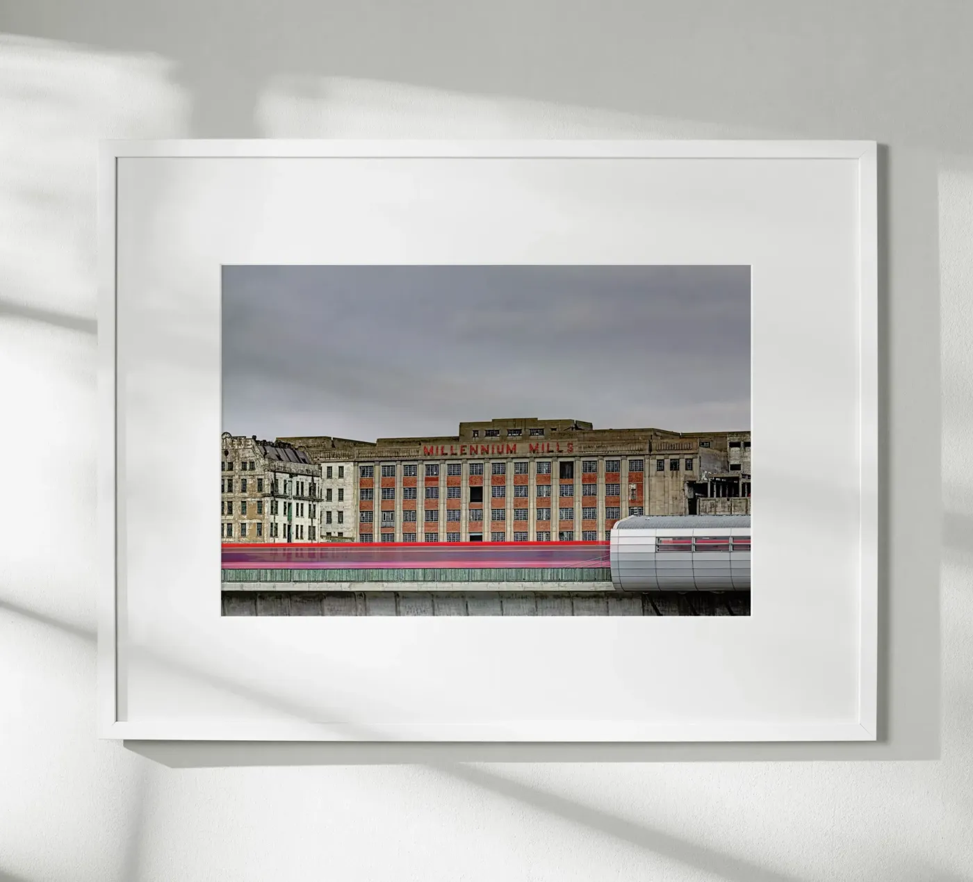 Millenium Mills poster van Michael Belhadi