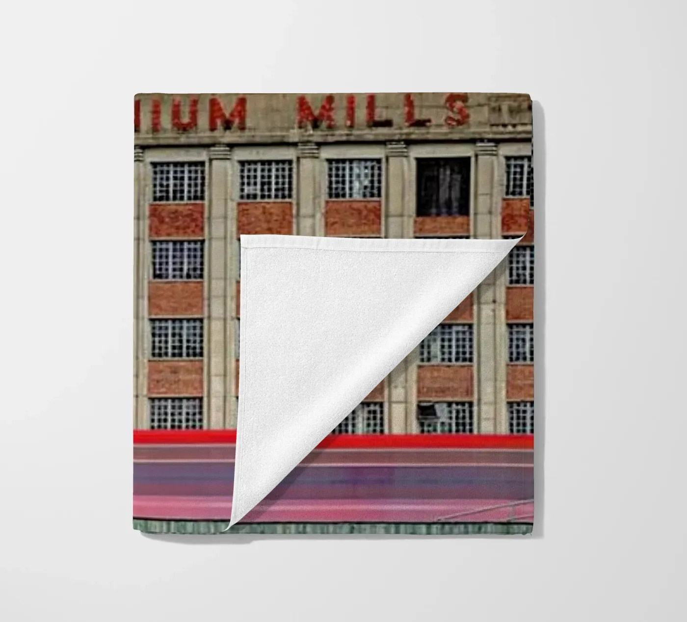 Millenium Mills Strandtuch von Michael Belhadi