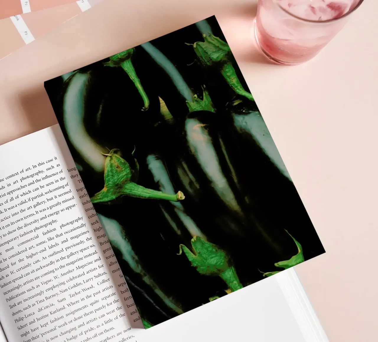 Aubergine Overload carnet de notes de Sebastian Hilgetag