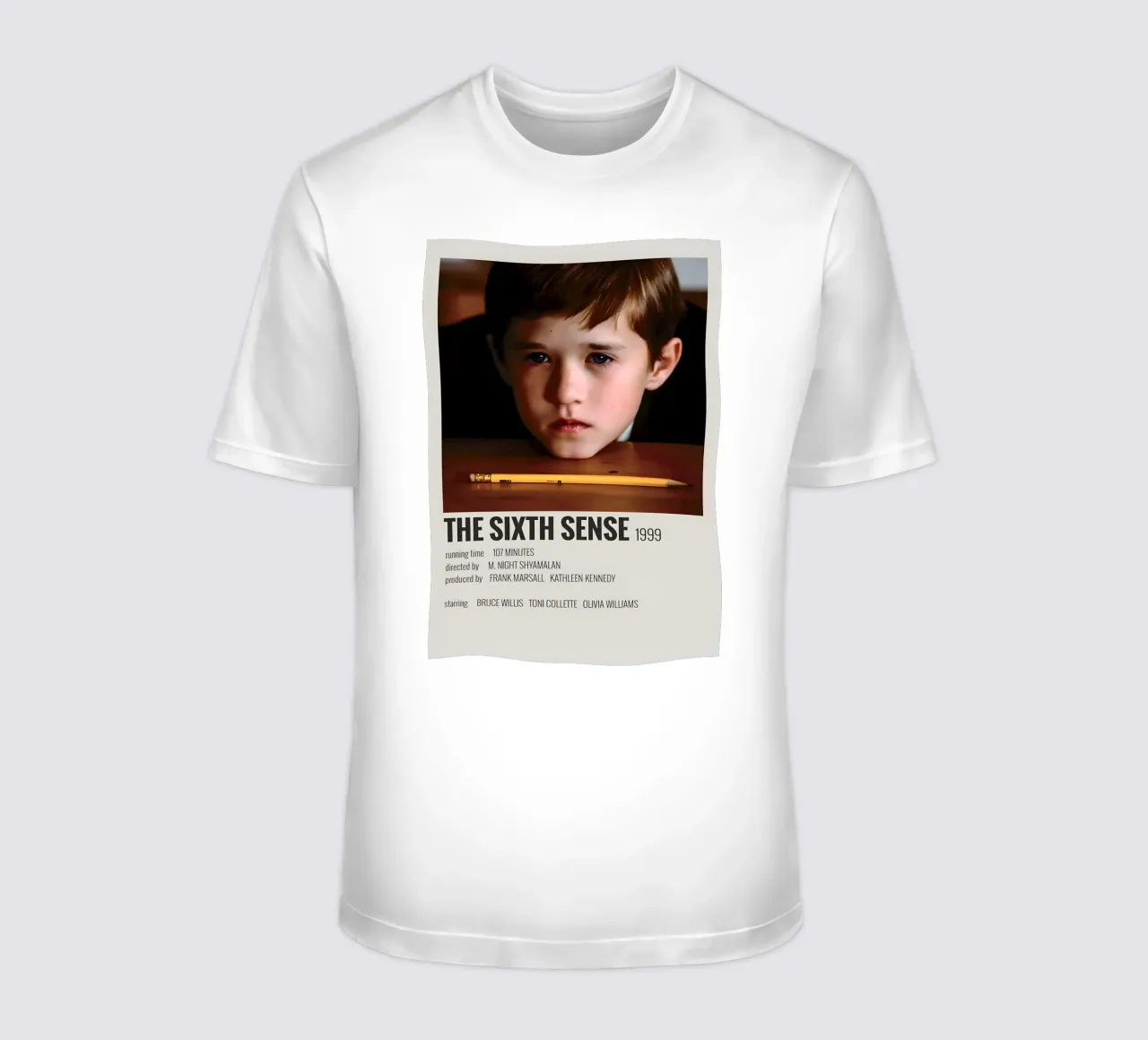 THE SIXTH SENSE 1999 t-shirt da MVFminimalist