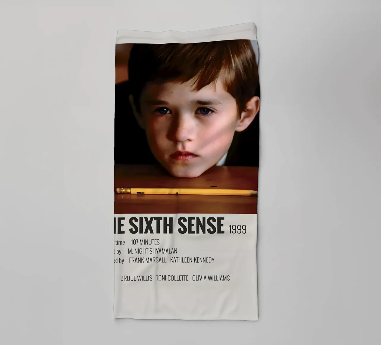 THE SIXTH SENSE 1999 asciugamano da bagno da MVFminimalist