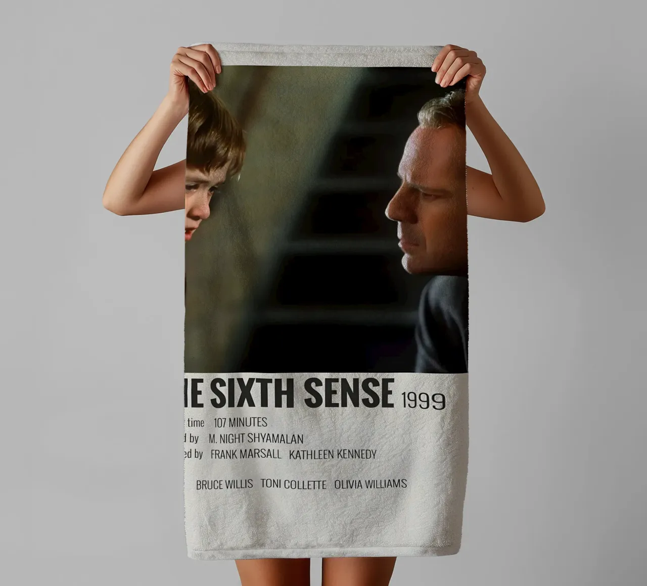 THE SIXTH SENSE 1999 asciugamano da bagno da MVFminimalist