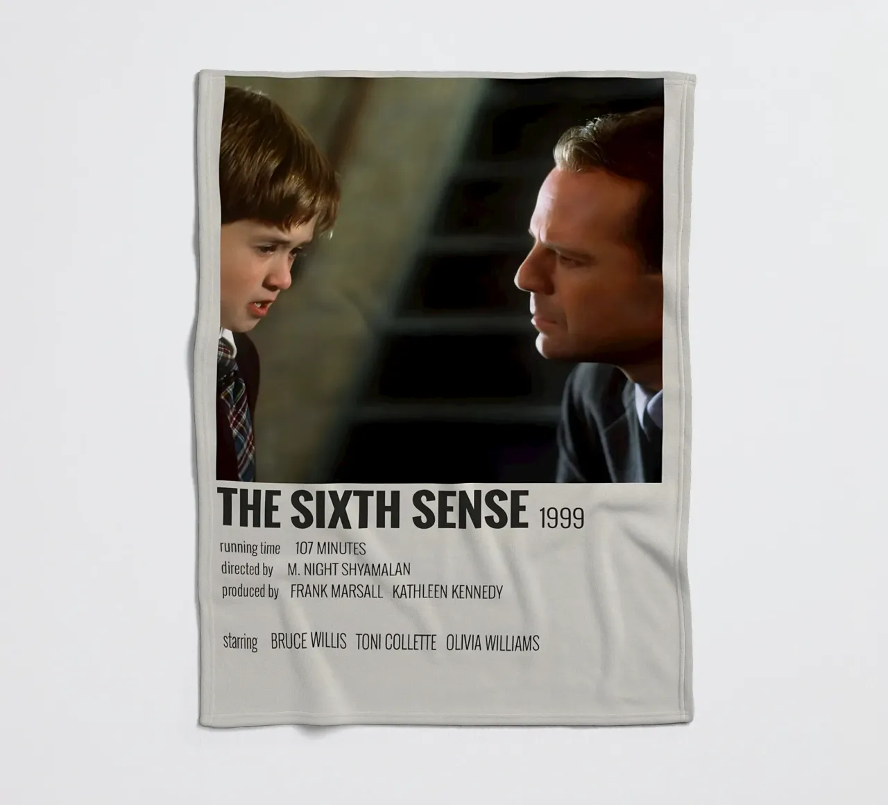 THE SIXTH SENSE 1999 coperta in pile da MVFminimalist