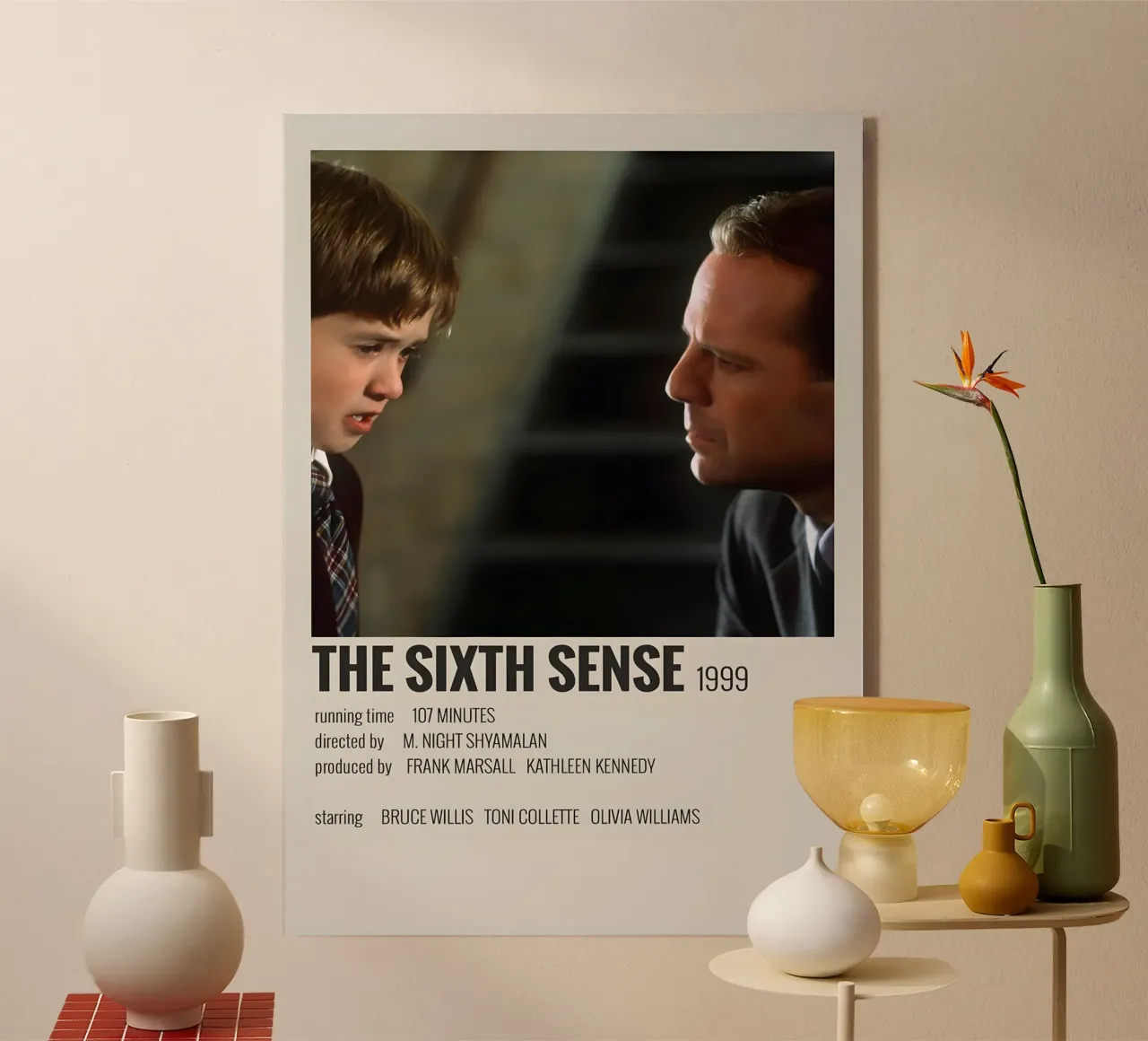 THE SIXTH SENSE 1999 plexiglass da MVFminimalist