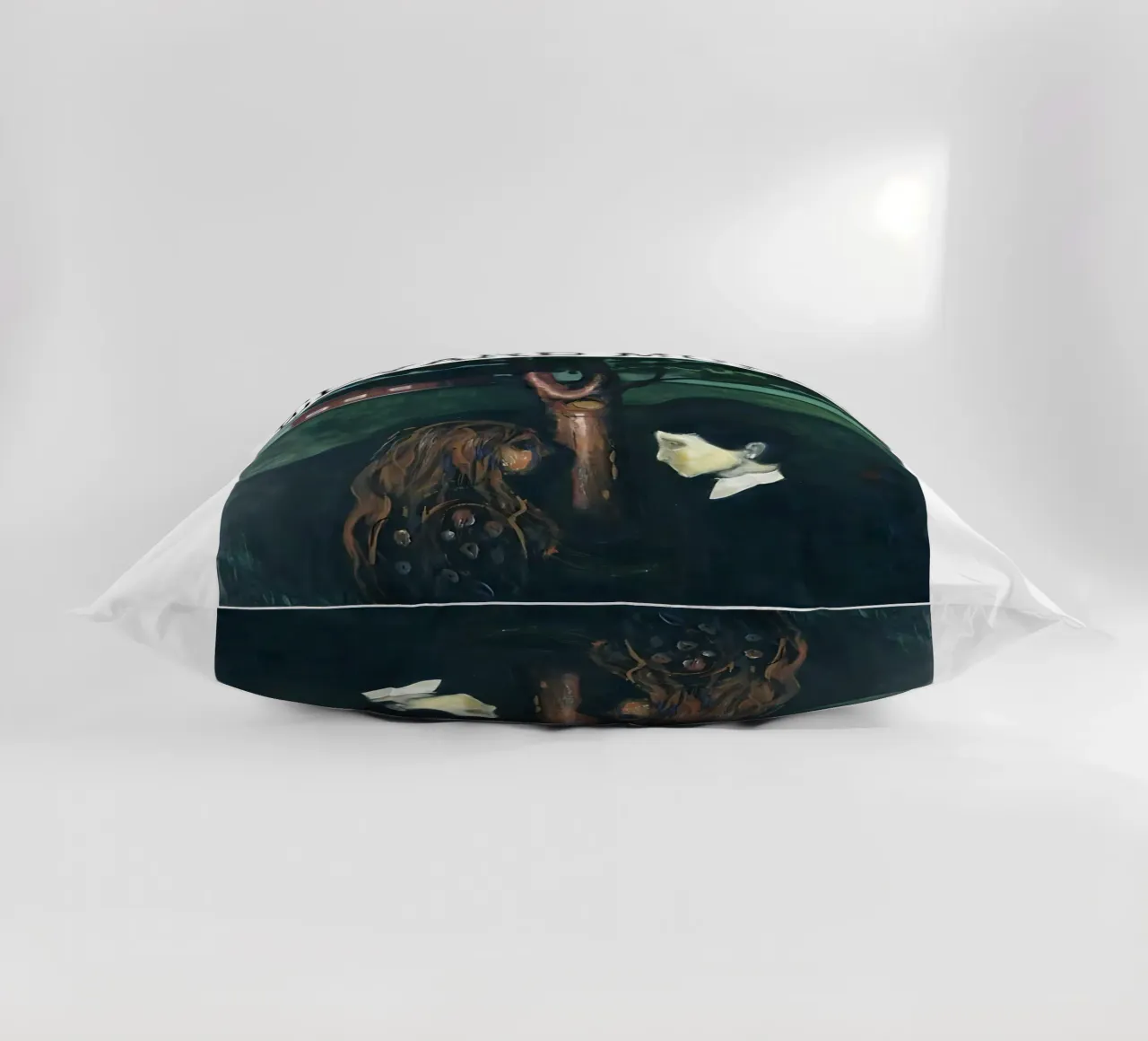 Occhio nell'occhio di Edvard Munch cuscino da kaitlinparkershop