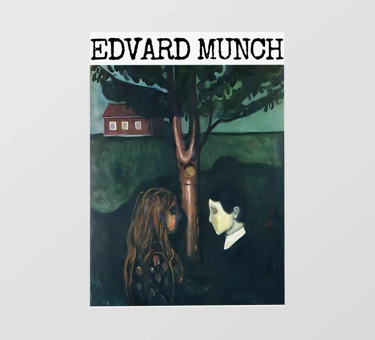 Occhio nell'occhio di Edvard Munch pellicola backlit da kaitlinparkershop