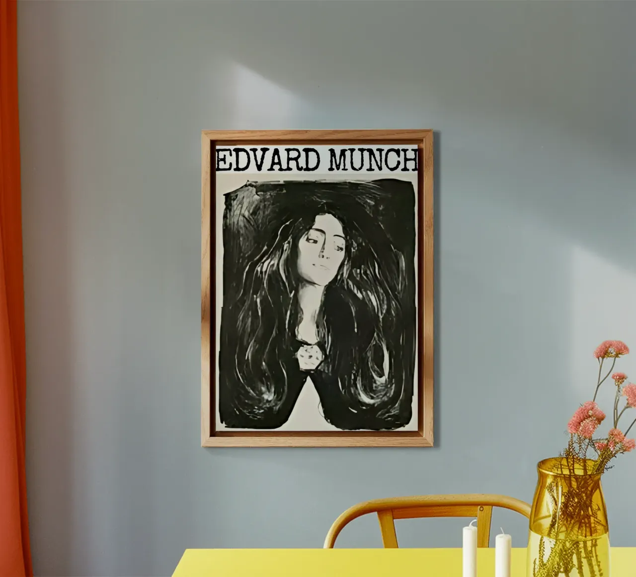 La spilla. Eva Mudocci di Edvard Munch alluminio dibond da kaitlinparkershop