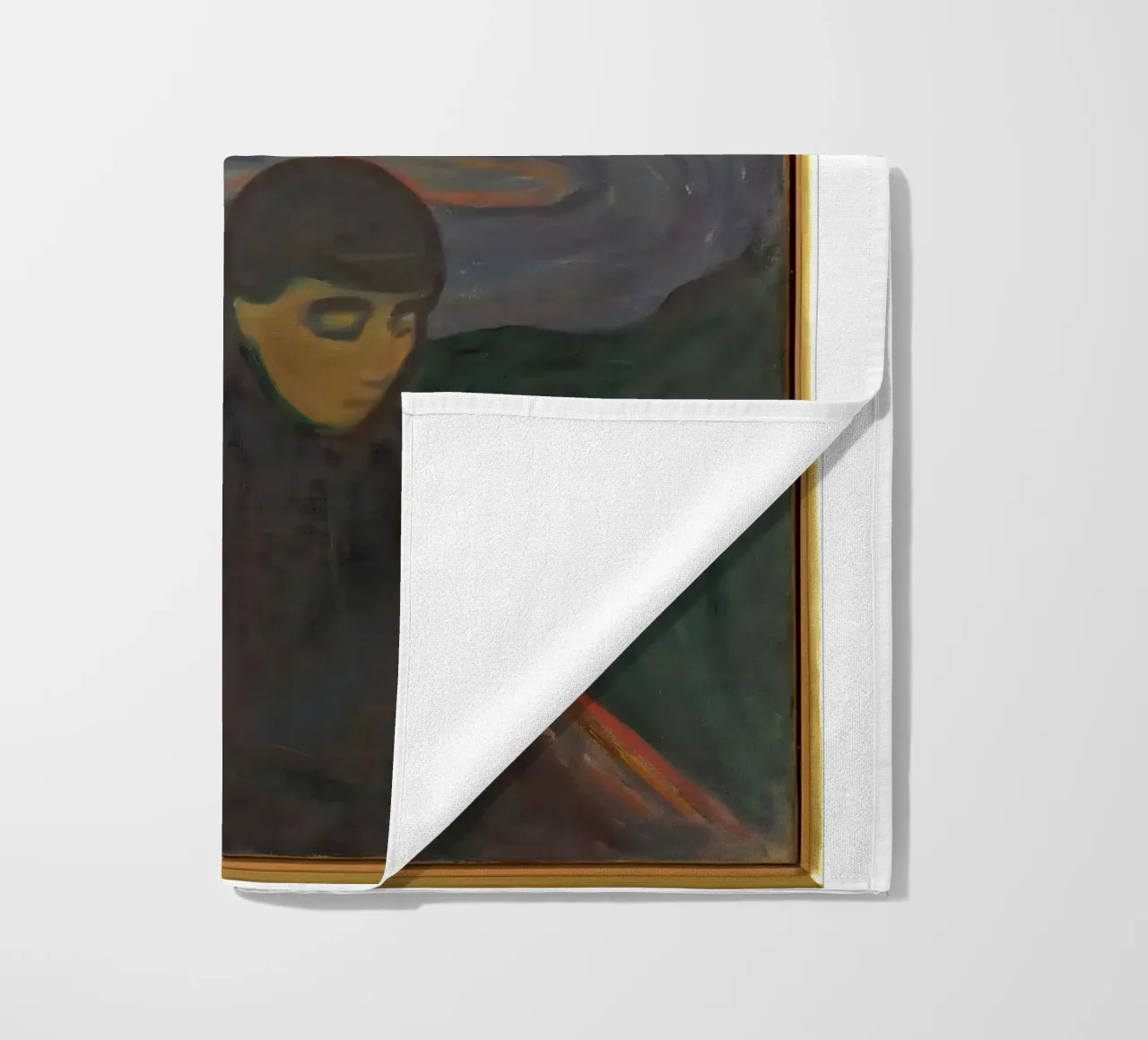 Disperazione di Edvard Munch telo mare da kaitlinparkershop