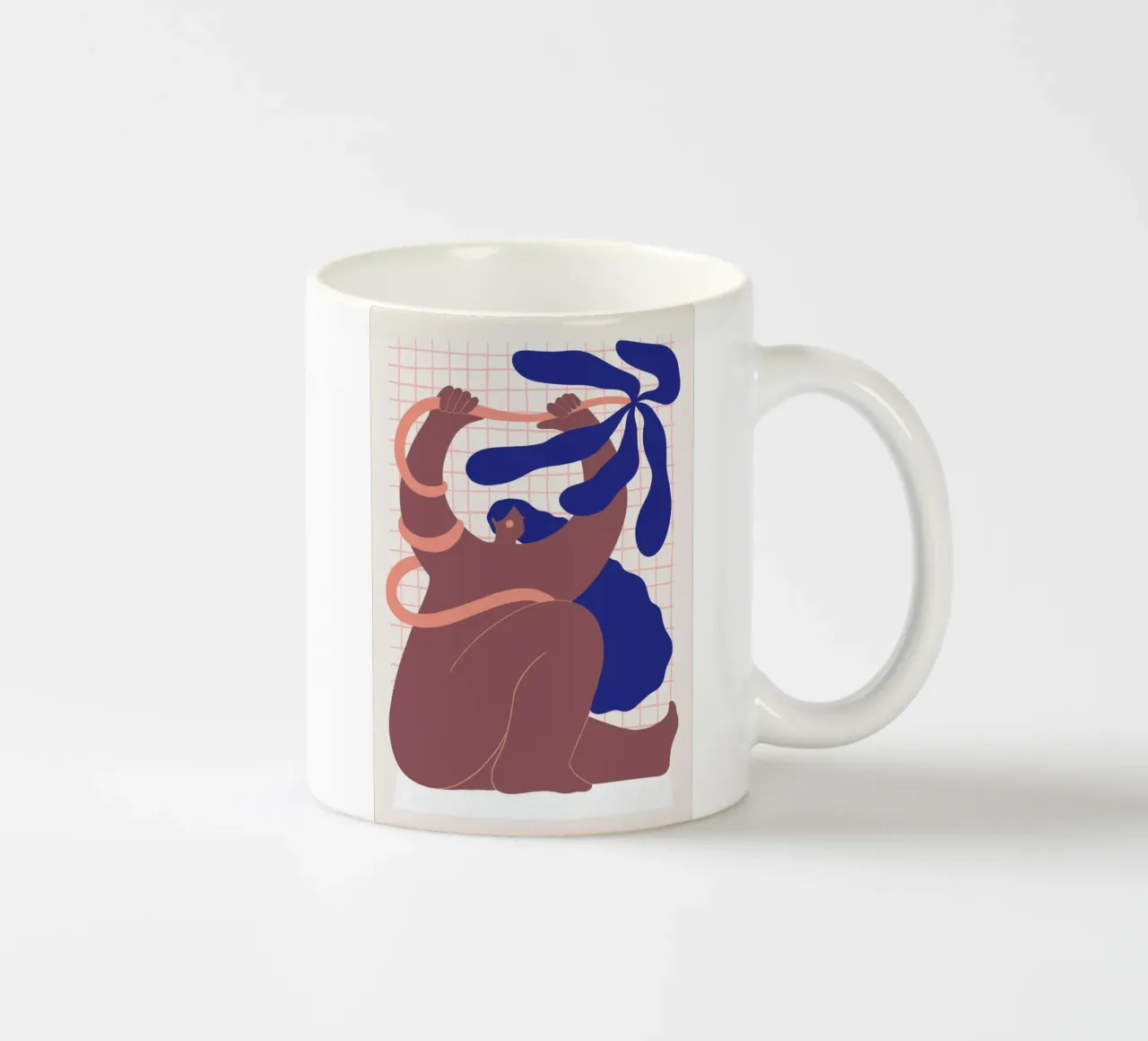 Grow tazza in ceramica da Pure