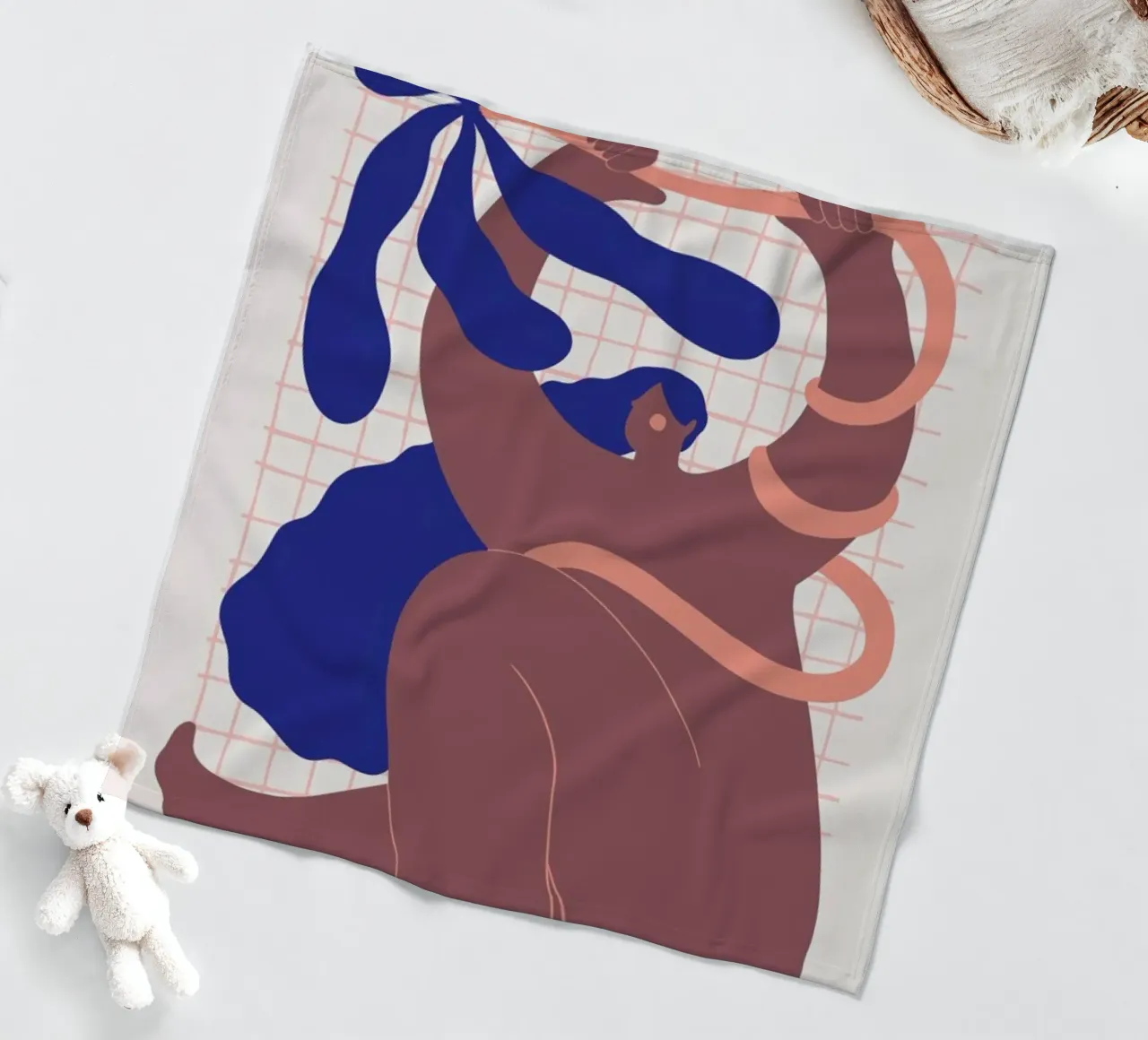 Grow fleecedeken van Pure